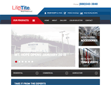 Tablet Screenshot of lifetite.com